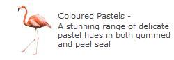 Coloured Pastel Envelopes