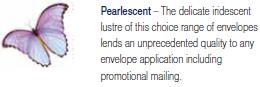PEarlescent Envelopes